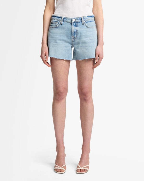 7 For All Mankind MANKIND Cutoff Denim Short Shorts