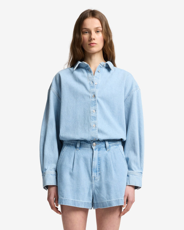 7 For All Mankind MANKIND Nina Relaxed Overshirt Tops