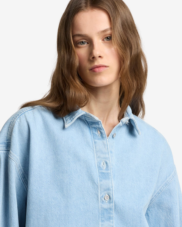 7 For All Mankind MANKIND Nina Relaxed Overshirt Tops