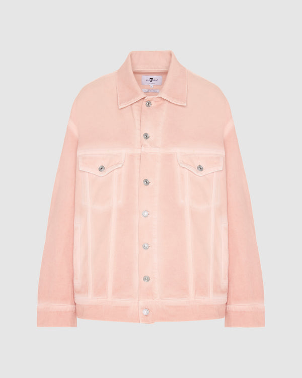 7 for all mankind MANKIND Oli Oversized Trucker Jacket Denim Jackets