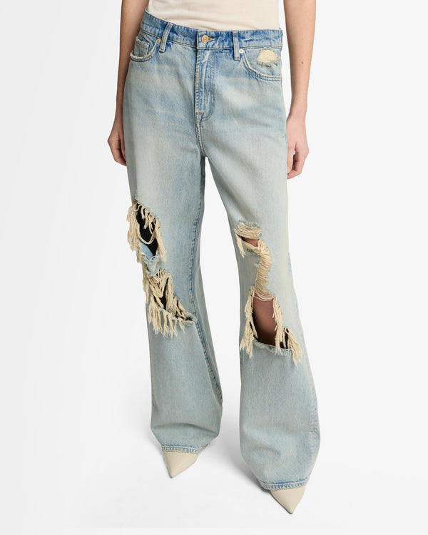7 For All Mankind MANKIND Scout Oversized Straight Jeans