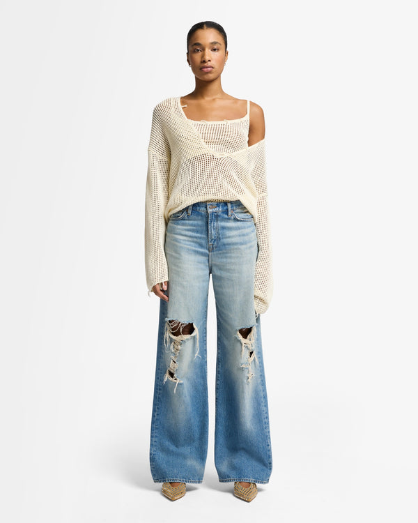 7 For All Mankind MANKIND Scout Oversized Straight Jeans