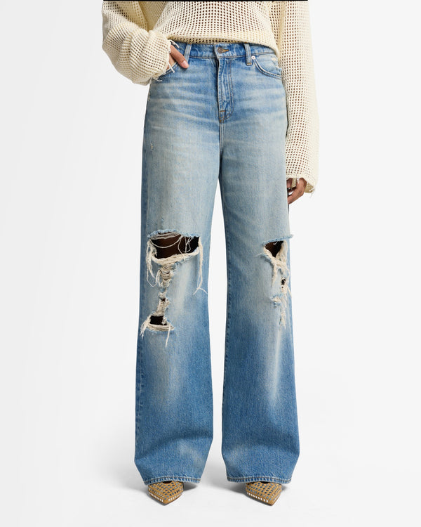 7 For All Mankind MANKIND Scout Oversized Straight Jeans