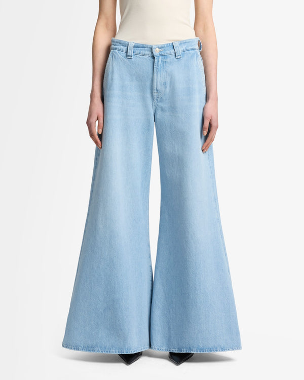 7 For All Mankind MANKIND Willow Palazzo Wide Leg Jeans