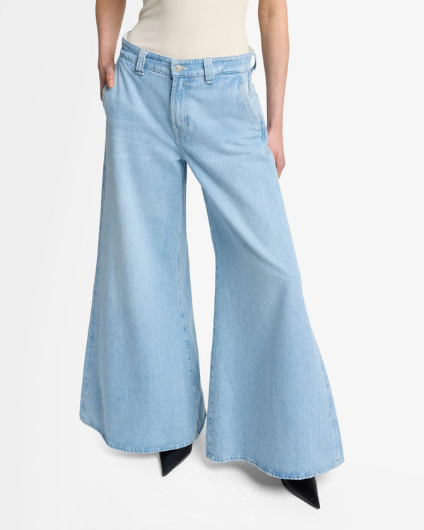 7 For All Mankind MANKIND Willow Palazzo Wide Leg Jeans