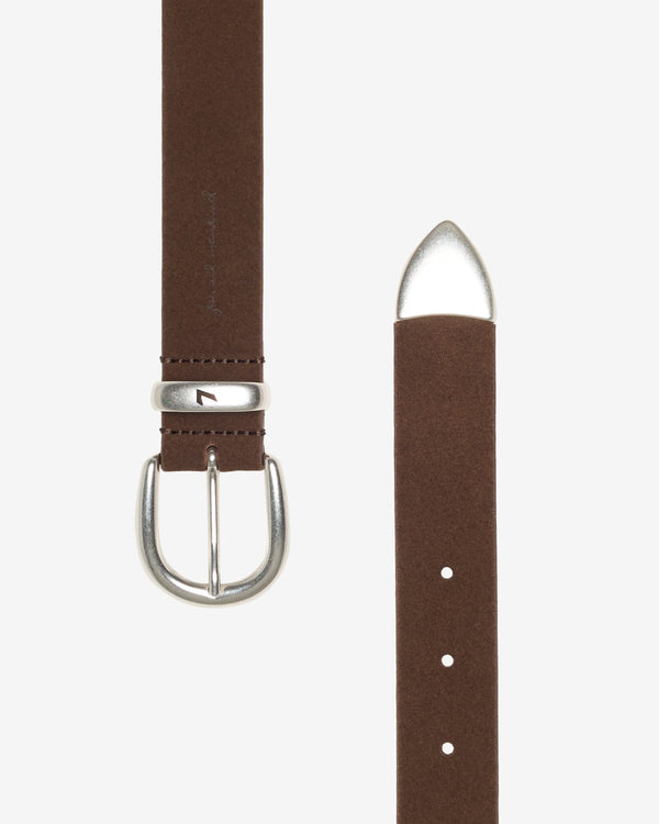 7 For All Mankind Metal Loop Suede Belt Accessories