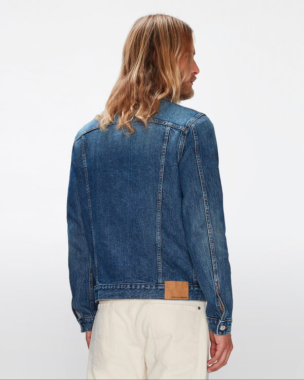 7 For All Mankind Perfect Trucker Jacket Denim Jackets