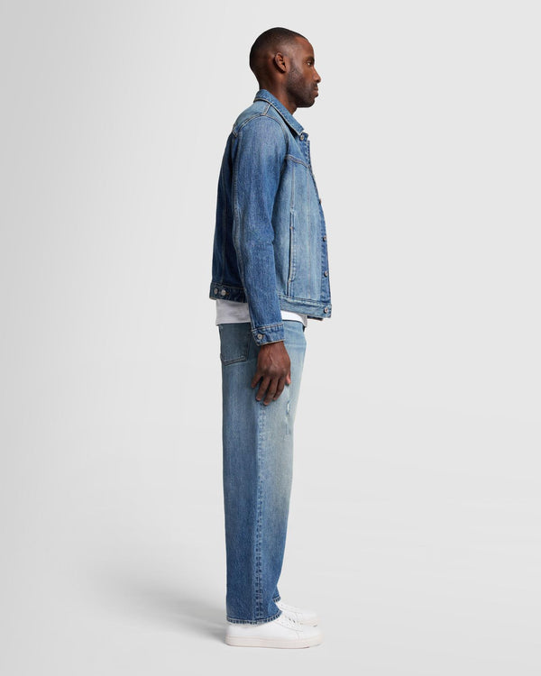 7 For All Mankind Perfect Trucker Jacket Denim Jackets