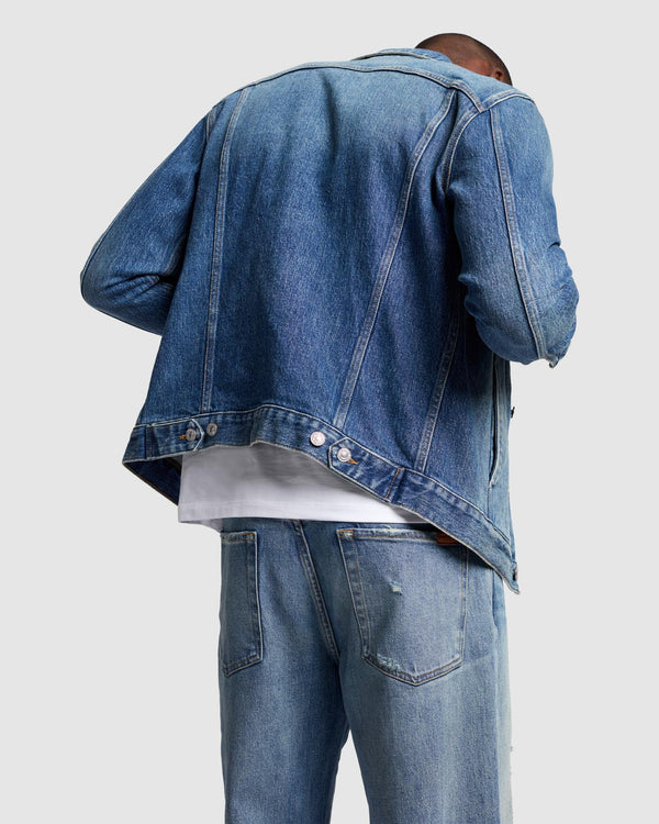 7 For All Mankind Perfect Trucker Jacket Denim Jackets