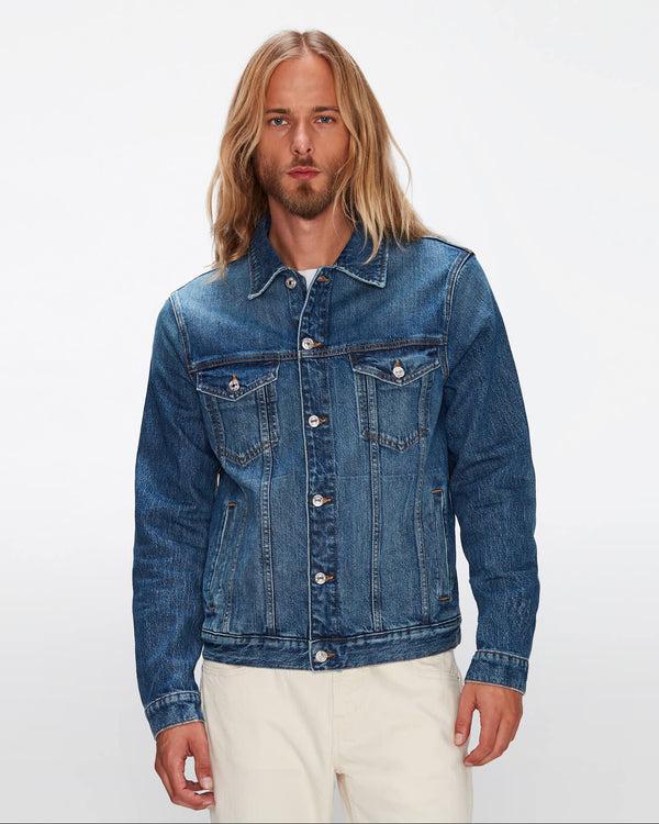 7 for all mankind Perfect Trucker Jacket Denim Jackets