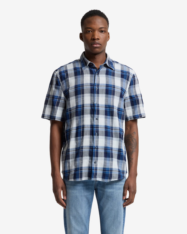 7 For All Mankind Short Sleeve Button Up Shirt Shirts
