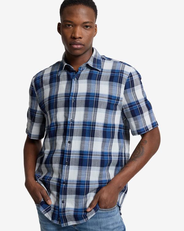 7 For All Mankind Short Sleeve Button Up Shirt Shirts