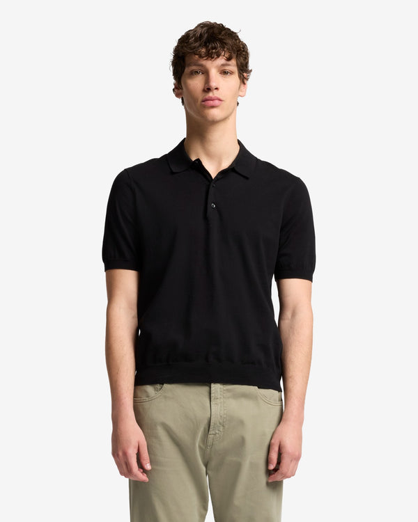 7 For All Mankind Short Sleeve Polo Sweater Sweaters