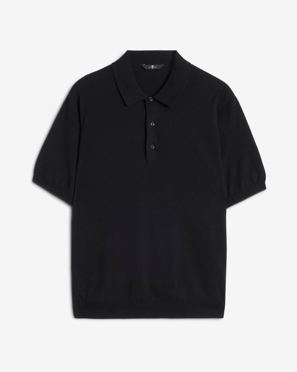 7 for all mankind Short Sleeve Polo Sweater Sweaters