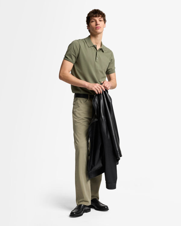 7 For All Mankind Short Sleeve Polo Sweater Sweaters