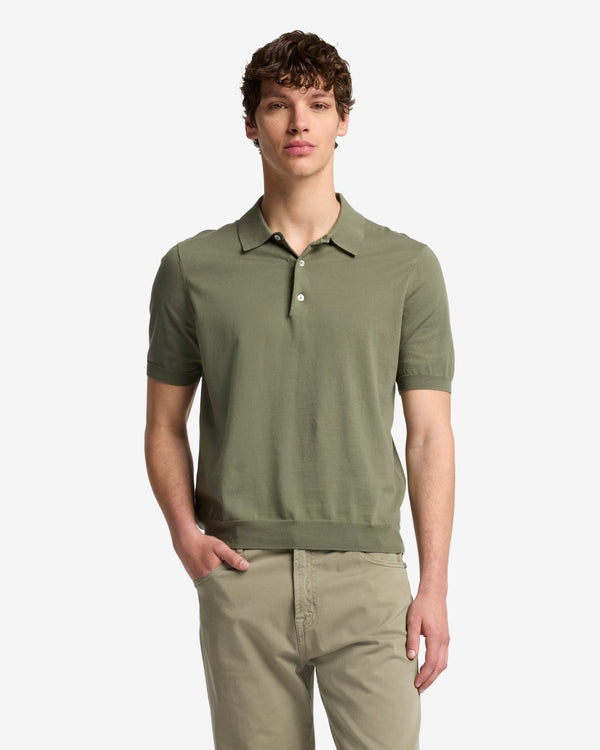 7 For All Mankind Short Sleeve Polo Sweater Sweaters