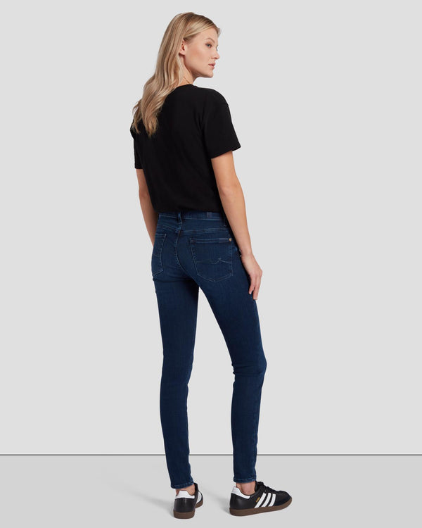 7 For All Mankind Slim Illusion High Waist Skinny Jeans