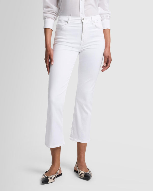 7 For All Mankind Slim Illusion High Waist Slim Kick Jeans