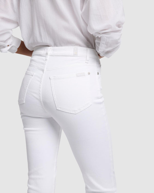 7 For All Mankind Slim Illusion High Waist Slim Kick Jeans