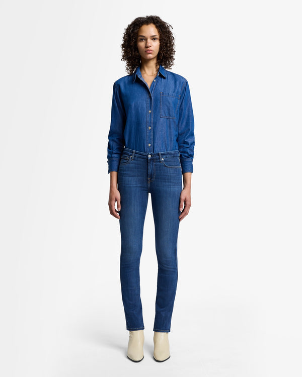 7 For All Mankind Slim Illusion Kimmie Straight Jeans