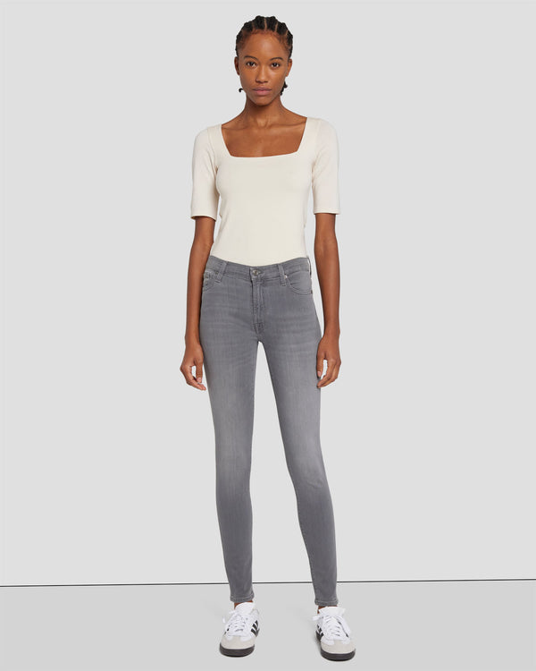 7 for all mankind Slim Illusion Skinny Luxe High Waist Jeans