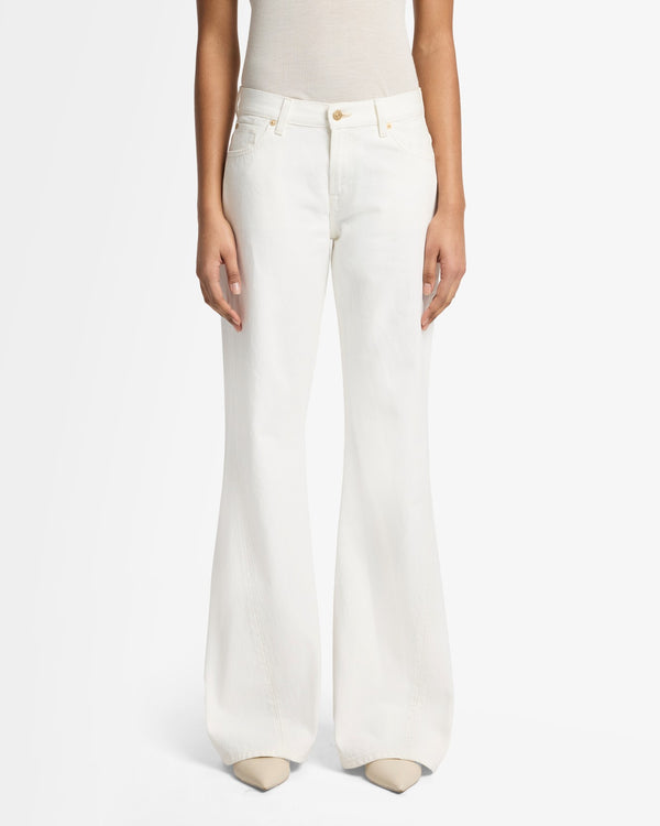 7 For All Mankind Slim Illusion Twisted Seam Spencer Flare Jeans