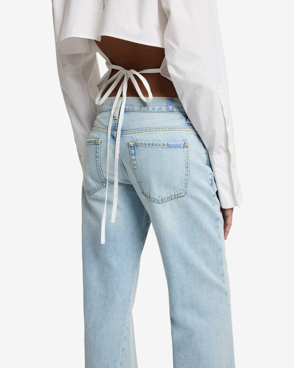 7 For All Mankind Slim Illusion Twisted Seam Spencer Flare Jeans