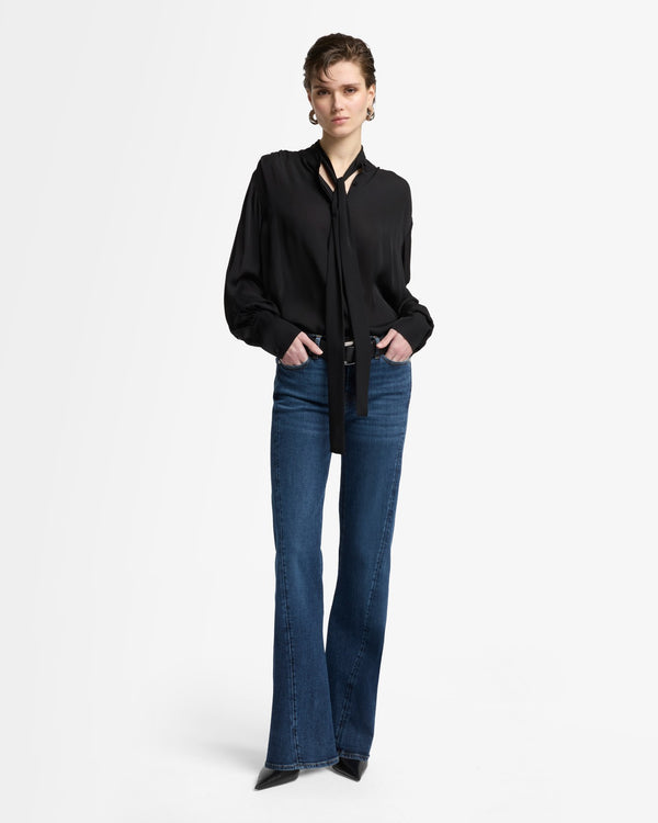 7 For All Mankind Slim Illusion Twisted Seam Tailorless Dojo Jeans