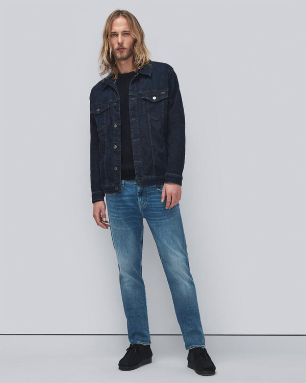 7 For All Mankind Stretch Tek Perfect Trucker Jacket Denim Jackets