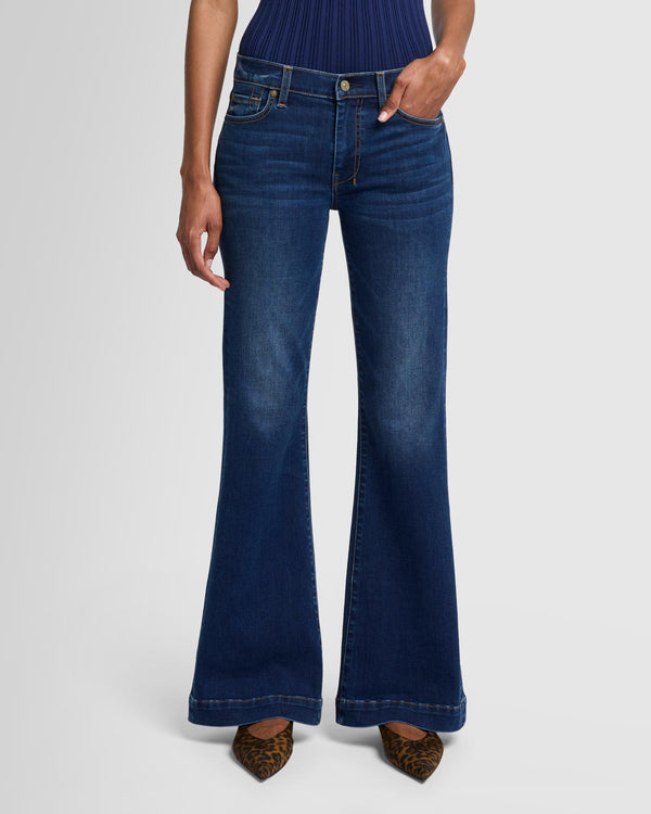 7 For All Mankind Tailorless Dojo With Crystal Details Jeans