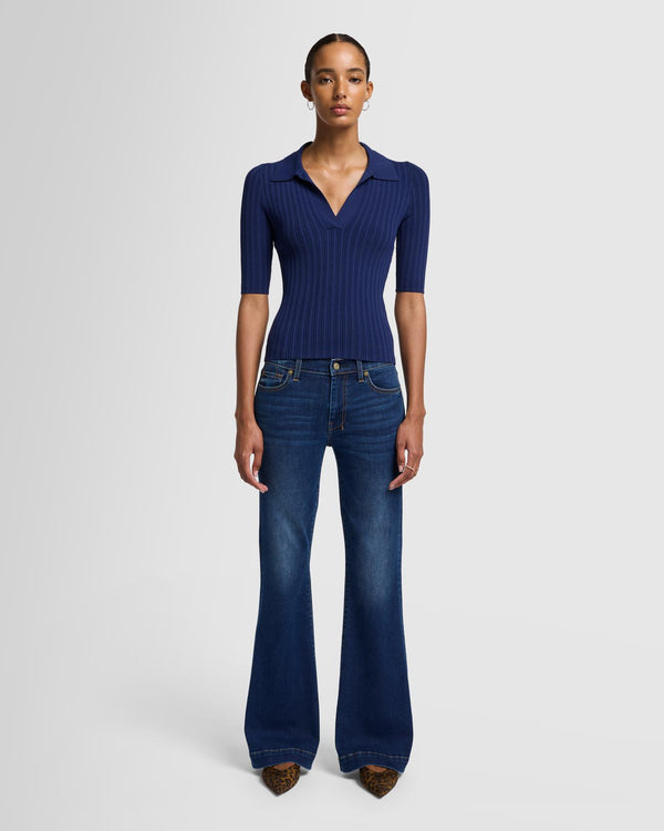 7 for all mankind Tailorless Dojo with Crystal Details Jeans