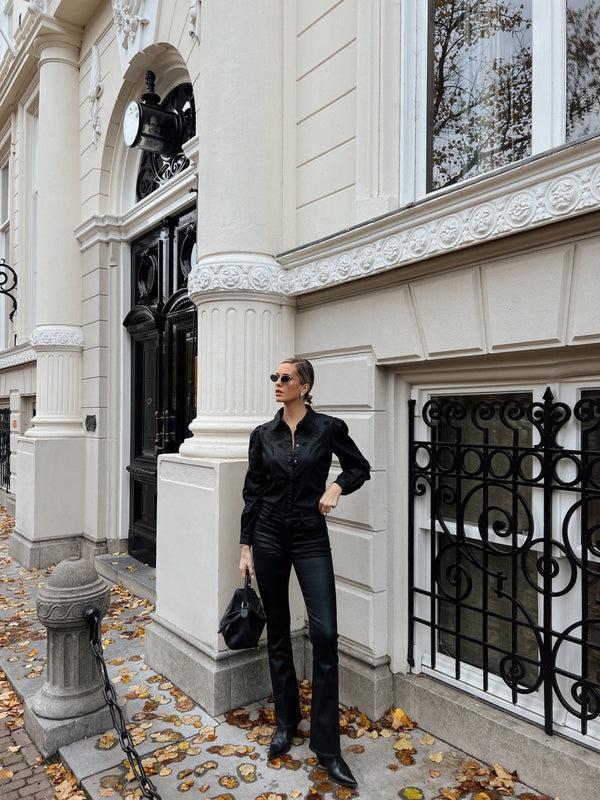 7 For All Mankind Tailorless Ultra High Rise Skinny Boot Jeans