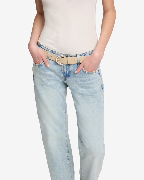 7 For All Mankind Timeless Italian Suede Belt Accessories