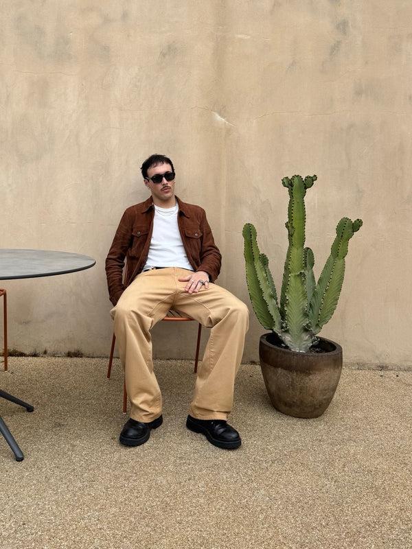 7 For All Mankind Utility Canvas Wide Leg Pant Pants