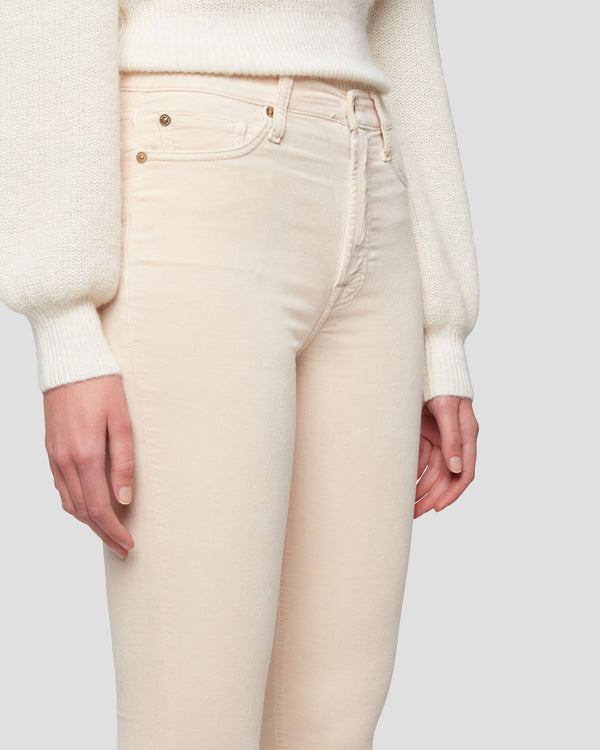 7 For All Mankind Velvet High Waist Ankle Skinny Pants