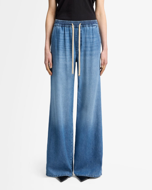 7 For All Mankind Weightless Denim Wide Leg Pant Jeans