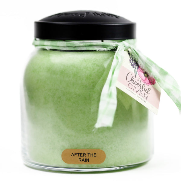 a cheerful giver After The Rain - 34 oz Papa Candle