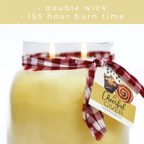 A Cheerful Giver Angel Food Cake - 34 Oz Papa Candle