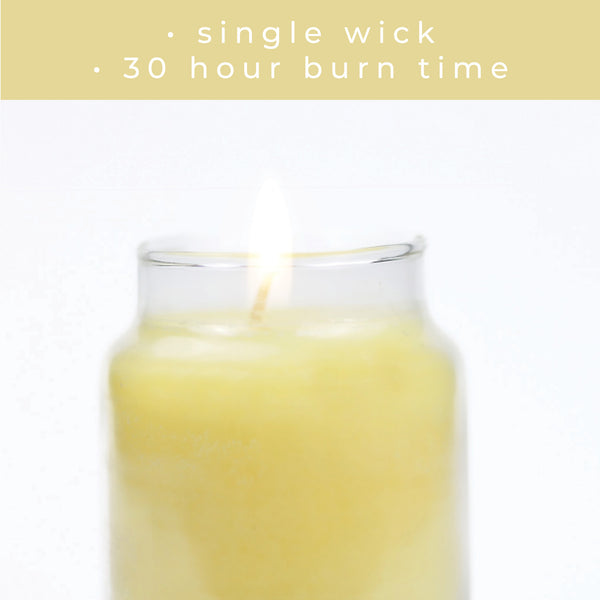 A Cheerful Giver Angel Food Cake - 6 Oz Baby Candle