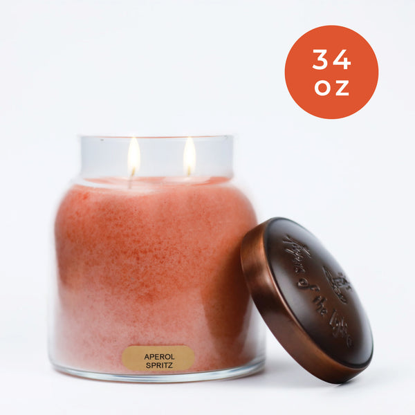 A Cheerful Giver Aperol Spritz - 34 Oz Papa Candle