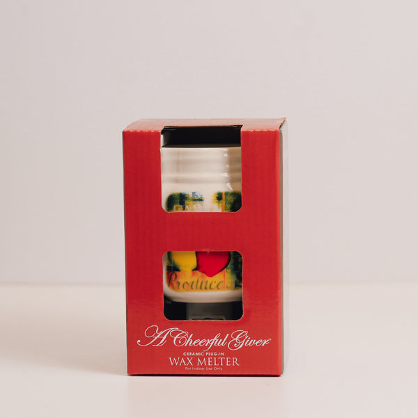 A Cheerful Giver Apples - Plug-In Wax Warmer