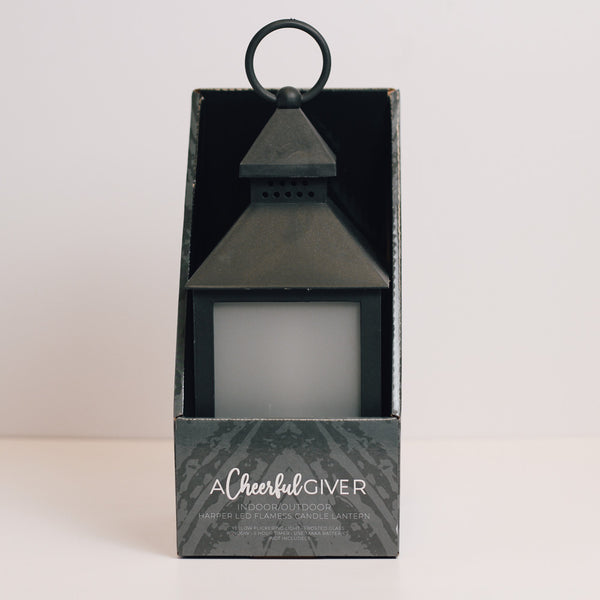 A Cheerful Giver Atlas - Flameless Lantern