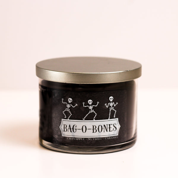 a cheerful giver Bag-O-Bones - Halloween Jar Candle