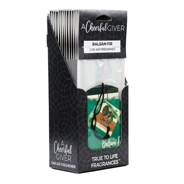 A Cheerful Giver Balsam Fir - Car Air Freshener