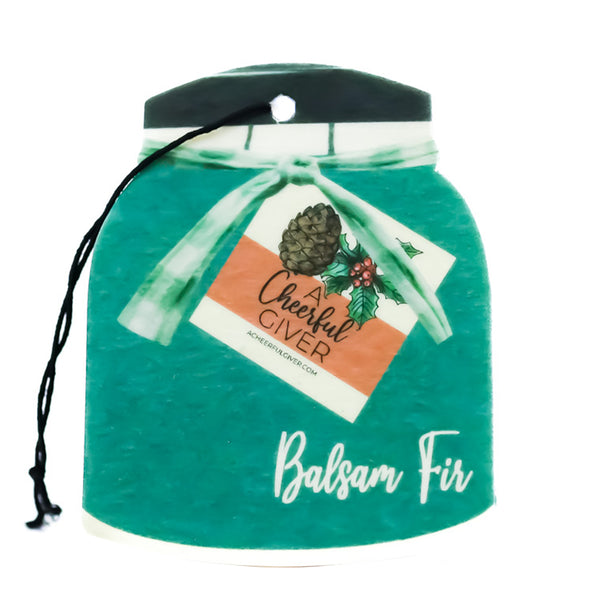a cheerful giver Balsam Fir - Car Air Freshener