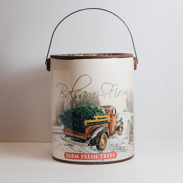 A Cheerful Giver Balsam Fir - Farm Fresh Jar Planter