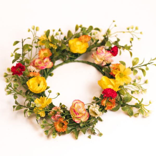 a cheerful giver Bed of Roses - Candle Ring