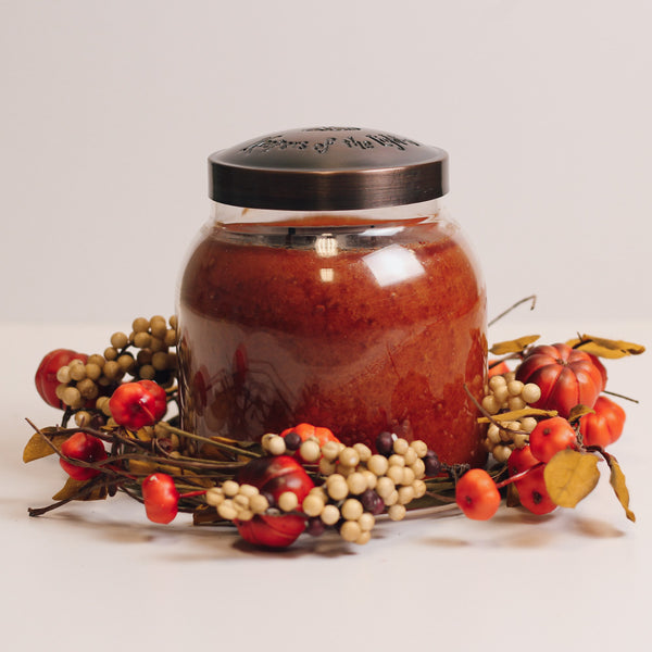 A Cheerful Giver Berry Pumpkin - Candle Ring