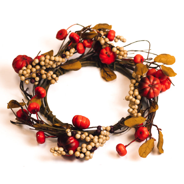 a cheerful giver Berry Pumpkin - Candle Ring