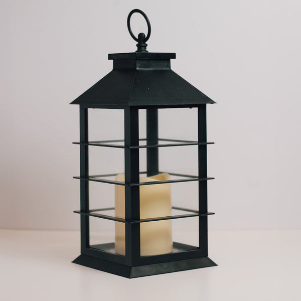 a cheerful giver Black - Flameless Lantern